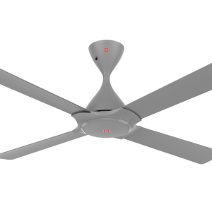 H56DV- DC Ceiling Fan with 4 Blades (Grey)